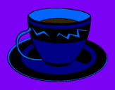 Dibujo Taza de café pintado por catarinita10