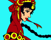 Dibujo Princesa china pintado por emilydasha