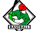 Dibujo Logo de béisbol pintado por josuemtz10
