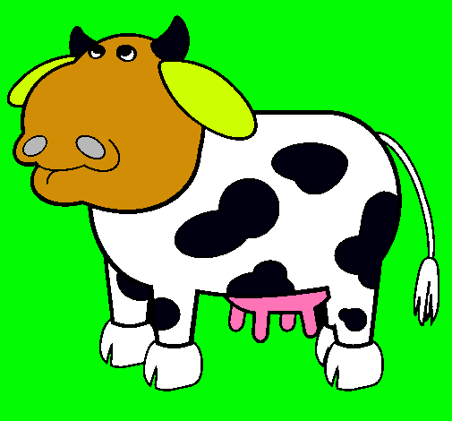 Vaca pensativa