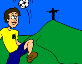 Dibujo Brasil pintado por luc10