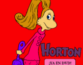 Dibujo Horton - Sally O'Maley pintado por HJGUIGU785HF
