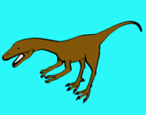 Dibujo Velociraptor II pintado por felixon
