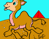 Dibujo Camello pintado por ABRIIILLL