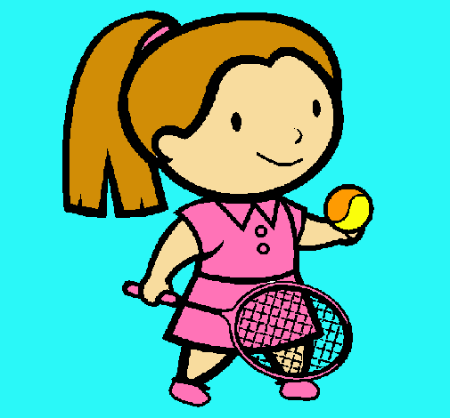 Dibujo Chica tenista pintado por anachupi