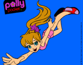 Dibujo Polly Pocket 5 pintado por borrica