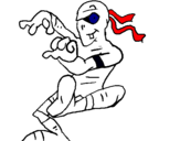 Dibujo Momia bailando pintado por minoima