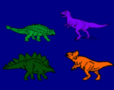 Dibujo Dinosaurios de tierra pintado por omar10