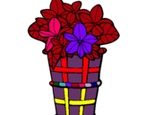 Dibujo Cesta de flores 3 pintado por Tannia21