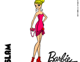 Dibujo Barbie Fashionista 5 pintado por clau8dia