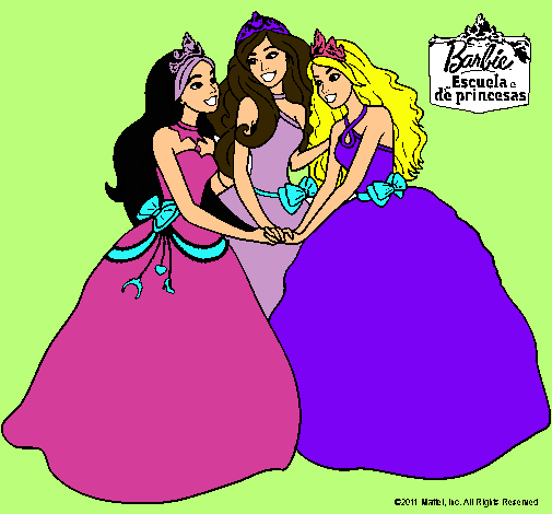 Barbie y sus amigas princesas