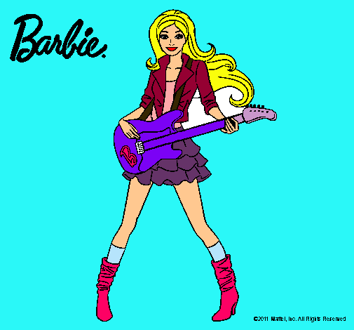 Barbie guitarrista