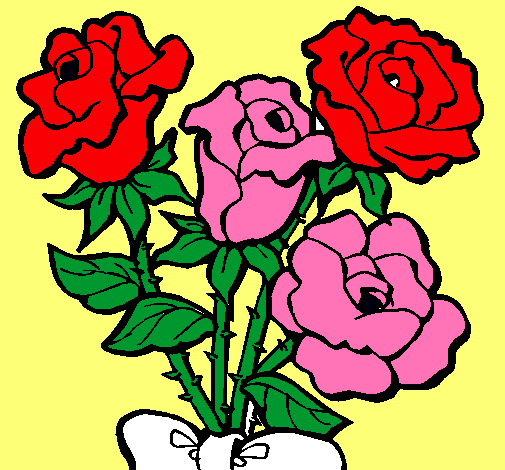 Ramo de rosas