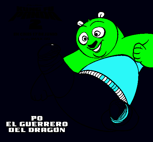 Po el guerrero del dragón