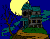 Dibujo Casa encantada pintado por emilioo