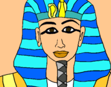 Dibujo Tutankamon pintado por loloiy