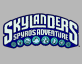 Dibujo Skylanders pintado por Spyro