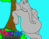 Dibujo Horton pintado por aldri