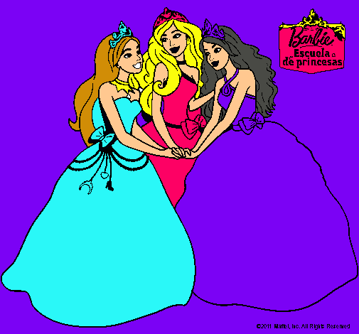 Barbie y sus amigas princesas