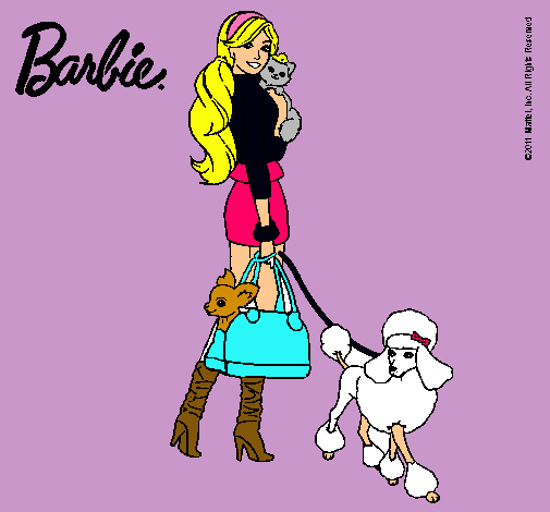 Barbie elegante