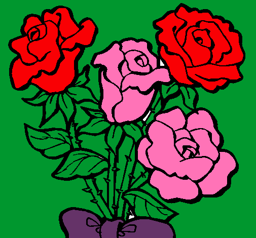 Ramo de rosas