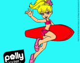 Dibujo Polly Pocket 3 pintado por clau8dia