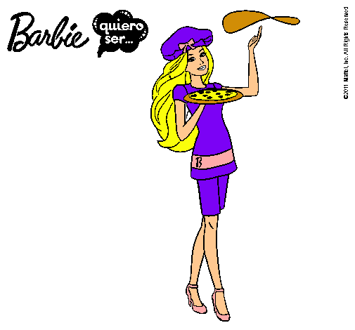 Barbie cocinera