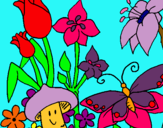 Dibujo Fauna y flora pintado por PARQUE