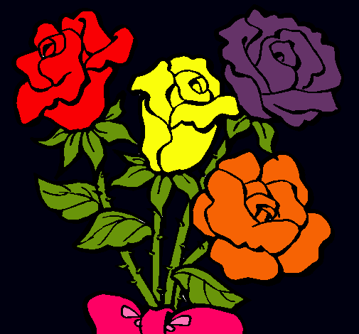 Ramo de rosas