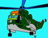 Dibujo Helicóptero al rescate pintado por georgesdoumi