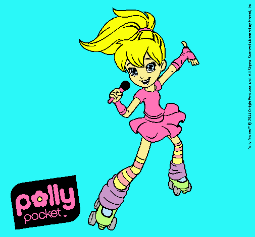 Dibujo Polly Pocket 2 pintado por anachupi
