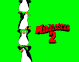 Dibujo Madagascar 2 Pingüinos pintado por gdsgdhcgadsj