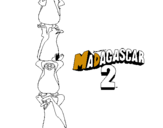 Dibujo Madagascar 2 Pingüinos pintado por UHKJ