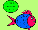 Dibujo Pez de Lagoona Blue pintado por Ariadnna