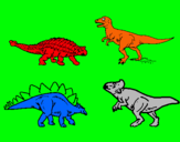 Dibujo Dinosaurios de tierra pintado por Benjamin3