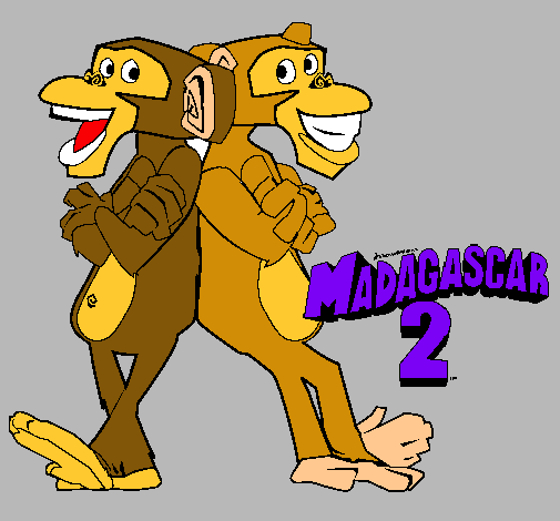 Madagascar 2 Manson y Phil 2