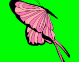 Dibujo Mariposa con grandes alas pintado por yisel
