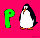 Dibujo Pingüino pintado por 13579