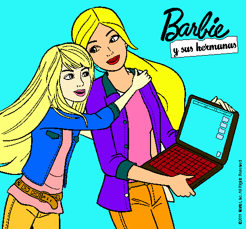 El nuevo portátil de Barbie