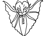 Dibujo Vampiro terrorífico pintado por kajuyi