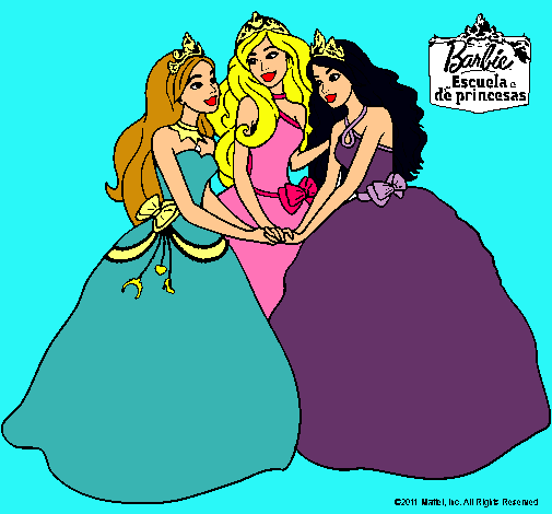 Barbie y sus amigas princesas