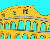 Dibujo Coliseo pintado por marta8445