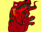 Dibujo Velociraptor II pintado por punkero500