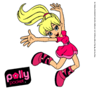 Dibujo Polly Pocket 10 pintado por maitena