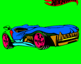 Dibujo Hot Wheels 3 pintado por jklliuyhgvbc