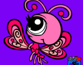 Dibujo Mariposa Littlest Pet Shop 2 pintado por Gabys1825