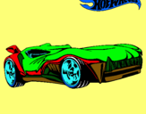 Dibujo Hot Wheels 3 pintado por kahu