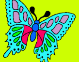 Dibujo Mariposa pintado por fercy