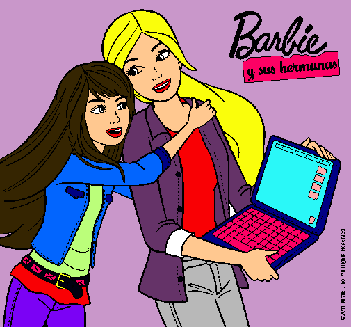 El nuevo portátil de Barbie