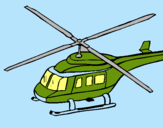 Dibujo Helicóptero  pintado por gjcxjkj